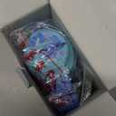 iClever BTH12 Kids Bluetooth Headphones,Colorful LED Lights,74/85dBA Safe Volume,85H Playtime,Fast Charging,Bluetooth 5.2,Over Ear Kids Headphones Wireles for iPad/Tablet/Airplane,Gradient Blue