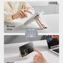 ESR Aura for MagSafe Wallet Stand with Grip, RFID Blocking, MagSafe Ring Included, 5 Card Holder Magnetic Wallet for iPhone 17e/17/16/15/14/13/12 (Not for 13/12 Mini), Selected Samsung,Desert Titanium