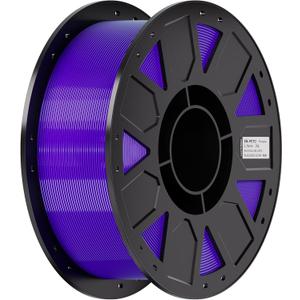 Creality Ender PETG 3D Printer Filament 1.75mm 1KG (2.2lbs), High Precision, Strong Toughness, Odorless, Better Flow, Moistureproof 3D Printing Ender PETG Filament, Purple