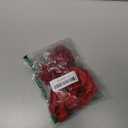 Rose Hair Clip Flower Hairpin Brooch Floral Clips, 4 Pcs Fabric Rose Flowers Hair Clips Mexican Hair Flowers Pin up Headpieces for Woman Girl Wedding Party Mother's Day (Red)