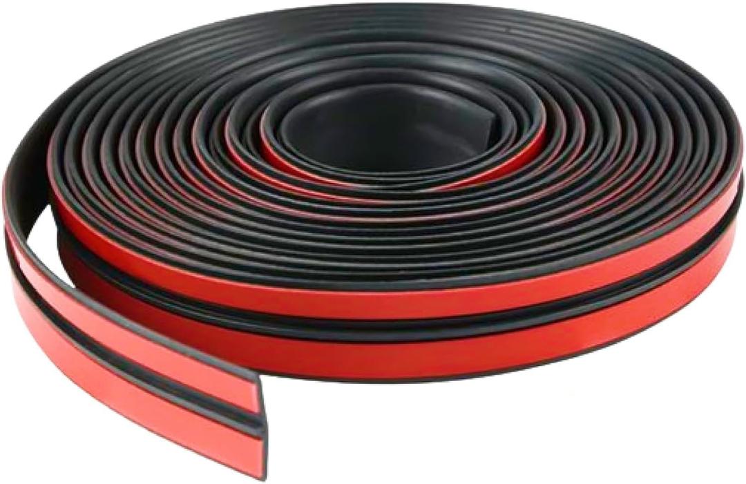 Car Weather Stripping 30MM - Windshield Rubber Seal for Car Front Rear Windshield Trim, Rubber Adhesive T Shape Sunroof Seal Cover Leak Sound Proofing (26FT/8M)