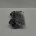 H.VERSAILTEX Armrest Covers for Sofa Water Resistant Couch Arm Covers Remote Control Holder Sofa Armrest Organizer for Magazine, Tablet, Phone, iPad(Set of 2, Black/Grey)