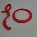 Adjustable Silicone Pie Crust Shields - Baking Protectors Cover Ring Fits 8-11.4 Inch Pies (2 PCS (Red))