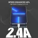 2pack 10ft iPhone Charger, [Apple MFi Certified] Long iPhone Charger Cord 10 ft, Apple Lightning to USB Cable, 10 Foot Fast Charging Cords for iPhone Charger 14/13/12/11/13 Pro/13 Max/X/XS/XR/XS