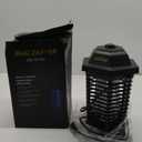 GOOTOP Bug Zapper Outdoor, Mosquito Zapper, Electric Fly Zapper, Mosquito Killer, Fly Traps, 3 Prong Plug, Flying Insects Zapper Indoor Outdoor 90-130V, 4200V, ABS Plastic Outer (Black)
