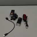 Kunhe USB-C Rechargeable Bike Lights Front and Rear(2or4or10or20 Packs) Night Riding for Kids &Adults 3 Lights Modes Used as a Safety Indicator Light for Skateboards Strollers and Wheelchairs