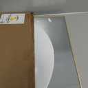 Delma Arched Bathroom Mirror, 24"x36" Wall Mounted Vanity Mirror for Bedroom, Living Room and Entryway, Gold