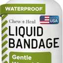 Pet Liquid Bandage for Dogs - 8 oz Spray with Aloe - Wound Care for Dogs Including Cuts, Scrapes, and Stitches - Breathable and Waterproof