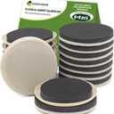 Furniture Sliders for Hardwood Floors, Furniture Sliders for Carpeted Floors, 16 PCS 3 1/2 inch Combo Pack, Sliders for Moving Furniture, Furniture Movers Sliders