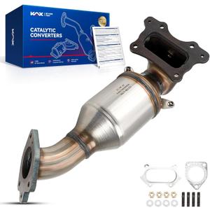 KAX Catalytic Converter Compatible with Honda Accord 2.4L 2013-2017, CR-V 2015-2016, Stainless Steel High Performance 1PC (EPA Compliant)