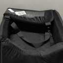 JOEJOY Dog Car Seats for Small Medium Dogs Under 35lbs, Dog Booster Seat with Detachable Washable Cover and Cushion, Memory Foam Pet Car Seat with Safety Belt and Storage Pockets (Black)