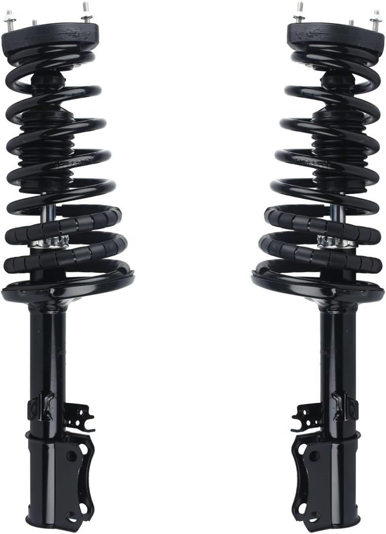 Autoround 171493 171492 Rear Complete Strut & Coil Spring Assembly Shock Absorber Compatible with Toyota Camry Lexus ES300 2002 2003