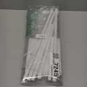 POVETIRE Headband Holder Stand Storage for Baby, 3 Tier Wooden Bow Organizer for Girls Hair Bows, Infant Hair Accessories Rack Display for Nursery Decor (White)