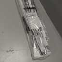 LazBlinds No Tools No Drill 1" Vinyl Mini Blinds, Cordless Blinds for Windows, Light Filtering Horizontal Window Blinds & Shades, 21" W x 36" H, White