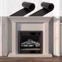 Fireplace Magnetic Vent Covers(36" L x 6" W)-Magnetic Fireplace Draft Stopper