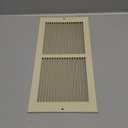 16" x 8" Inch Steel Return Air Grilles - Sidewall and Ceiling - Air Vent Cover - HVAC - with Insect Protection Screen (16" x 8", White)