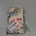 Whaline 8 Pcs Baby Closet Size Dividers Woodland Design Hanging Wooden Baby Closet Organizer Newborn to 24 Months Thicken Babies Wardrobe Organizer for Home Nursery Decor