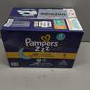 Pampers ZZZ Overnight Diapers, Size 6 (35+ lbs), 72 Count, Nighttime Protection Disposable Baby Diaper, Night Time Leak and Skin Protection