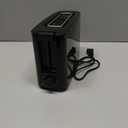 Elite Gourmet ECT1027B Cool Touch Toaster with 6 Temperature Settings & Extra Wide 1.25" Slots for Bagels, Waffles, Specialty Breads, Puff Pastry, Snacks, ETL Certified, 2 Slices, Black