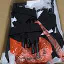 aboxoo 2 Pack Luggage Rack with storage, Guest Room Folding Suitcase Stands, Holds up to 120 lb, Space Saving Suitcase Holders for guest room, Bedroom Hotel, Black