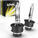 VHK for 2006 2007 2008 2009 Toyota Prius Xenon HID Headlight Bulbs D4R Low Beam, OEM 90981-20029 Headlamp, 6000K Bright White D4RC1 Lights Replacement, Not Fit Halogen, 2 Pack