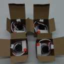 LightingWill 2inch LED Dimmable Downlight, 3W COB Recessed Ceiling Light, Daylight White 5500K-6000K, CRI80, 25W 220LM Halogen Bulbs Equivalent, White (4 Pack)