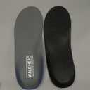 Plantar Fasciitis Feet Insoles Arch Supports Orthotics Inserts Relieve Flat Feet, High Arch (Men's 11-11 1/2 | Women's 13-13 1/2) (Gray)