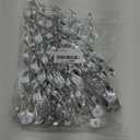 MorTime 30 Pack Bird Repellent Reflective Scare Rods,Ornamental Spiral Deterrent Control Device, Effective Hanging Bird Repellent Devices to Keep Birds Away from Your House Window Garden