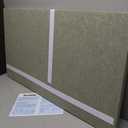 Large Bulletin Board 60" x 36" Felt Cork Board,Decor Pin Board, Sage Green | Cork Board Alternative for Wall, Foldable Self-Adhesive Vision Board Prayer Board with Pushpins for Home Office Classroom