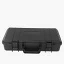 Storage Case with Foam Insert - Waterproof and Shock-Resistant for Equipment, Black, B 45cmx28cmx9.5cm