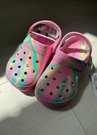 Kids Multi-Color Combo Clog Size 2