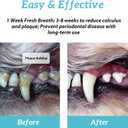 3 x Natural Dog Dental Powder - Teeth Cleaning Powder - Removes Plaque and Tartar - Breath Freshener - Contains Probiotics to Fight Bad Breath - Large Size for Multi-Dog Households (7.05 Oz)