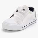 K KomForme Toddler Boys & Girls Shoes Kids Canvas Sneakers with Cartoon Dual Hook and Loops, Size 6