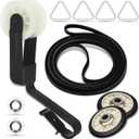 NEW 4392065 Dryer Repair Kit with 341241 Dryer Belt for Whirlpool Kenmore Maytag Amana, Fit for Model WED4815EW1 NED4655EW1, Replaces WP691366 AP3131942 AP6010582 AP3098345