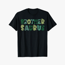 Brother Saurus Matching Family Birthday Dinosaur Men Women T-Shirt XS