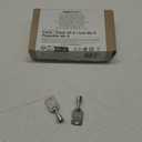 (2) KeyPower ZB7 MX7 Tubular Keys for Greenwald Commercial Washer Door/Service Panel/Coin Washing Machine, Compatible with Whirlpool Maytag SpeedQueen ESD Lock