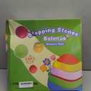 Stepping Stones for Kids  Toddler Stepping Stones for Balance and Sensory Play, Non-Slip Indoor and Outdoor Balance Toys for Boys and Girls Age 3+, Stackable 6 Pcs Set