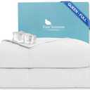 Four Seasons Essentials Cooling Comforter - Queen Size 90" x 90" - White