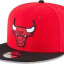 New Era NBA 9Fifty 2Tone Heather Snapback Cap (Red)