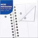 Mead Spiral Notebook, 1 Subject, College Ruled Paper, 7-1/2" x 10-1/2", 70 Sheets per Notebook, Colors Will Vary, 6 Pack (73065)