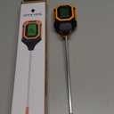 4-in-1 Soil Moisture Meter Digital PH Meter/Soil Moisture/Plant Temperature/Sunlight Intensity, Backlight LCD Display, Soil Test Meter for Garden, Lawn, Plant Care, Farm and Indoor Outdoor Plants