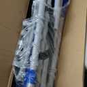 3-in-1 Sun Tanning Chair with Face Holes, Breathable Chaise Lounge Chair Outdoor, 5-Position Recliner, Lay Flat, Folding Side Table, Removable Pillow, Max 330lbs, Beach, Patio, Camping, Blue