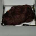 DOcute 150% Density Brown Short Pixie Wigs for Black Women Pixie Cut Wig with Bangs Bob Curly Short Pixie Cut Wig Glueless Wigs Human Hair Pre Plucked Pre Cut No Knots And No Hair Loss Pixie Wigs