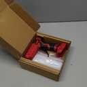 Cordless Hot Glue Dispenser Compatible With Milwaukee 18V Battery, (Tool Only) 100W Handheld Battery Powered Glue Dispenser Kit with 20PCS Full Size Glue Sticks for Arts & Crafts & DIY