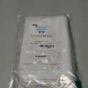 100 Clear Plastic Bags With Handles 9"x12" Perfect for Merchandise And Retail 1.5Mil Thick Clear Gift Bags With Handles