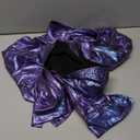 LecGee Mens 70s Style Disco Dance Shirt Metallic Sequins Long Sleeve Button Down Shirt Nightclub Stage Performance, 2XL