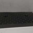 Nisorpa Rubber Curb Ramp, 2" Lift Height Curbside Ramp, Heavy Duty Loading Ramps 22000LBS/10T Capacity Sidewalk Curb Ramps for Cars Trucks Bikes Motorcycles Wheelchairs 9.4 x9.8 x 2inch
