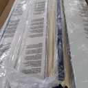 Feonase Full Size Bed Frame with Upholstered Wingback Headboard, Platform Bed and Heavy Duty Wooden Slats Support, Easy Assembly, Noise-Free, No Box Spring Needed, Beige