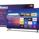 Roku Smart TV – 50-Inch Select Series, 4K HDR TV – Roku TV with Roku Remote – Flat Screen LED Television with Wi-Fi for Streaming Live Local News, Sports, Family Entertainment