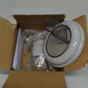 Hamster Water Bottle with Stand, 4oz Water Dispenser for Syrian Dwarf Hamsters Gerbils Mice Rats Degus (Gray)